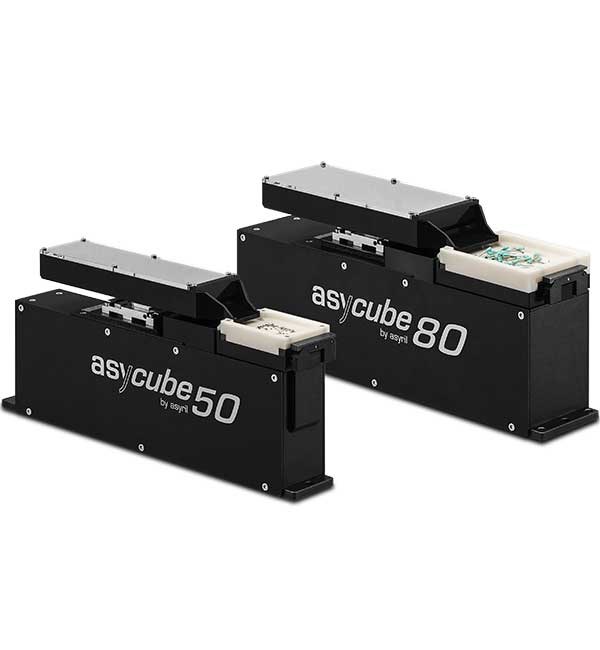 Asycube 50 and 80 flexible part feeder