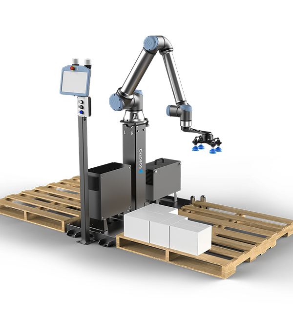 PE Series - Robotiq Palletizing Solution