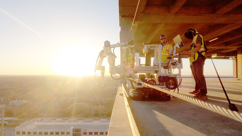 La robotique s'installe sur les chantiers